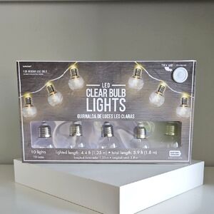 New LED Clear Bulb Lights